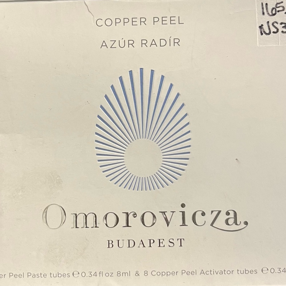 Omorovicza Copper Peel Azure Radir Budapest